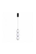 Lampa wisząca PERLA LED czarna 12 cm - Step Into Design