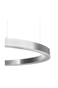 Lampa wisząca CIRCLE 120 LED nikiel szczotkowany 120 cm - Step Into Design