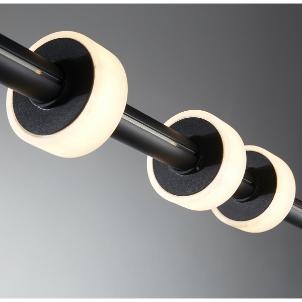 Lampa wisząca RINGO LED czarna 150 cm Step Into Design