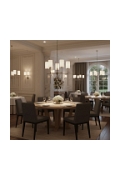 Lampa wisząca DARLING 60 cm, czarna - Step Into Design
