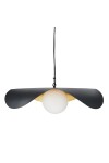 Lampa wisząca ENZO czarno złota 60 cm Step Into Design