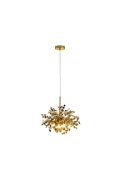 Lampa wisząca MONETTI 40 cm - złota, dekoracyjna - Step Into Design