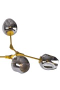 Lampa wisząca MODERN ORCHID-9 złoto szara 150 cm Step Into Design
