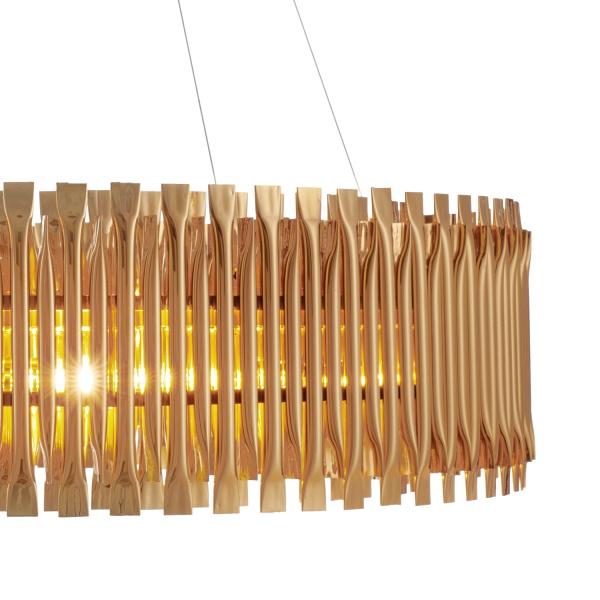 Lampa wisząca MODULAR złota 93 cm Step Into Design