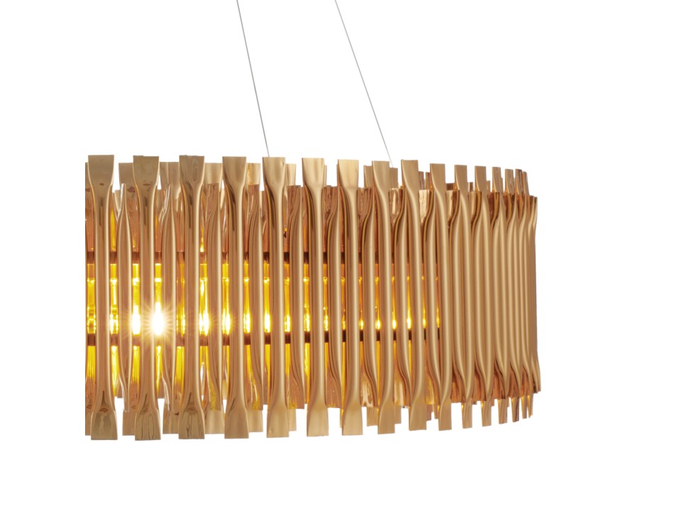 Lampa wisząca MODULAR złota 93 cm Step Into Design