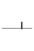 Lampa ścienna SOUL LED czarna 90 cm Step Into Design