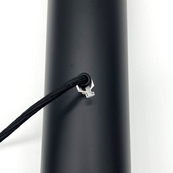 Lampa wisząca BLACK TUBE czarno złota 100 cm Step Into Design
