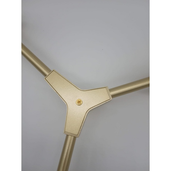 Lampa wisząca MODERN ORCHID-6 złoto transparentna 130 cm Step Into Design