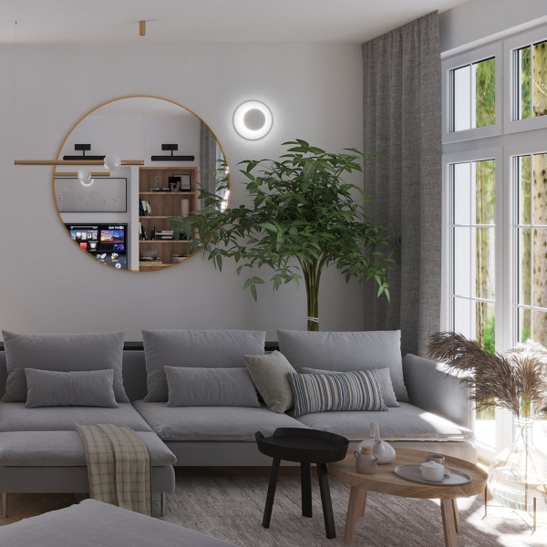 Lampa ścienna PILLS biała 30 cm Step Into Design