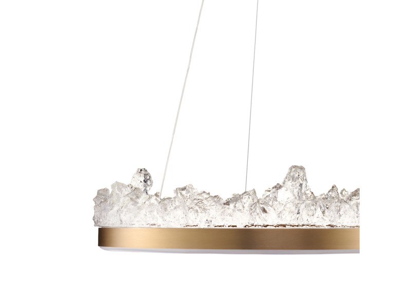 Lampa wisząca MONTANA LED złota 60 cm Step Into Design