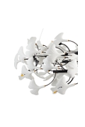 Lampa wisząca BOTANIKA 80 cm -czarna, G9, regulowana, designerska - Step Into Design
