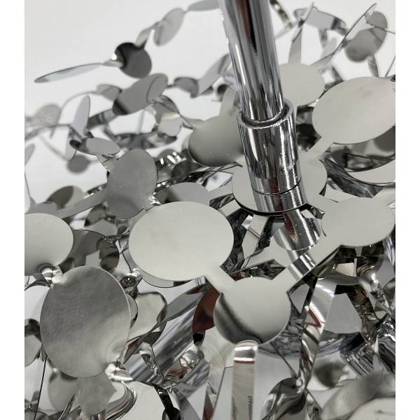 Lampa wisząca MONETTI 40 cm - chrom, dekoracyjna Step Into Design