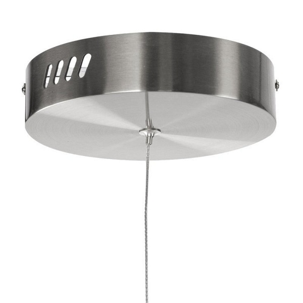 Lampa wisząca CIRCLE 40 LED nikiel szczotkowany 40 cm Step Into Design