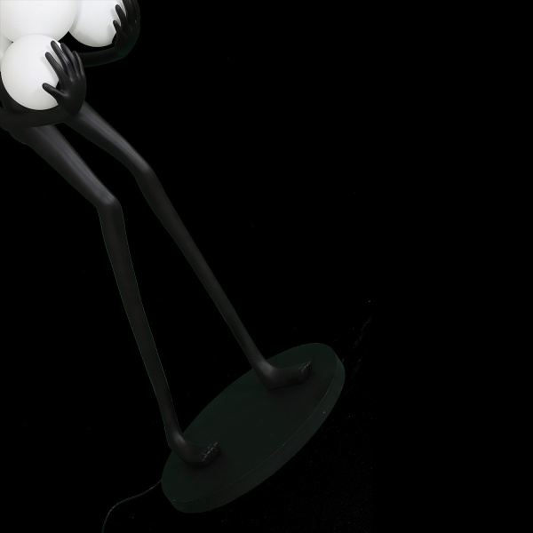 Lampa podłogowa WOMAN BLACK czarna 180 cm Step Into Design