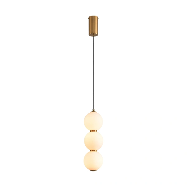Lampa wisząca PERLA LED białe kule 12 cm Step Into Design