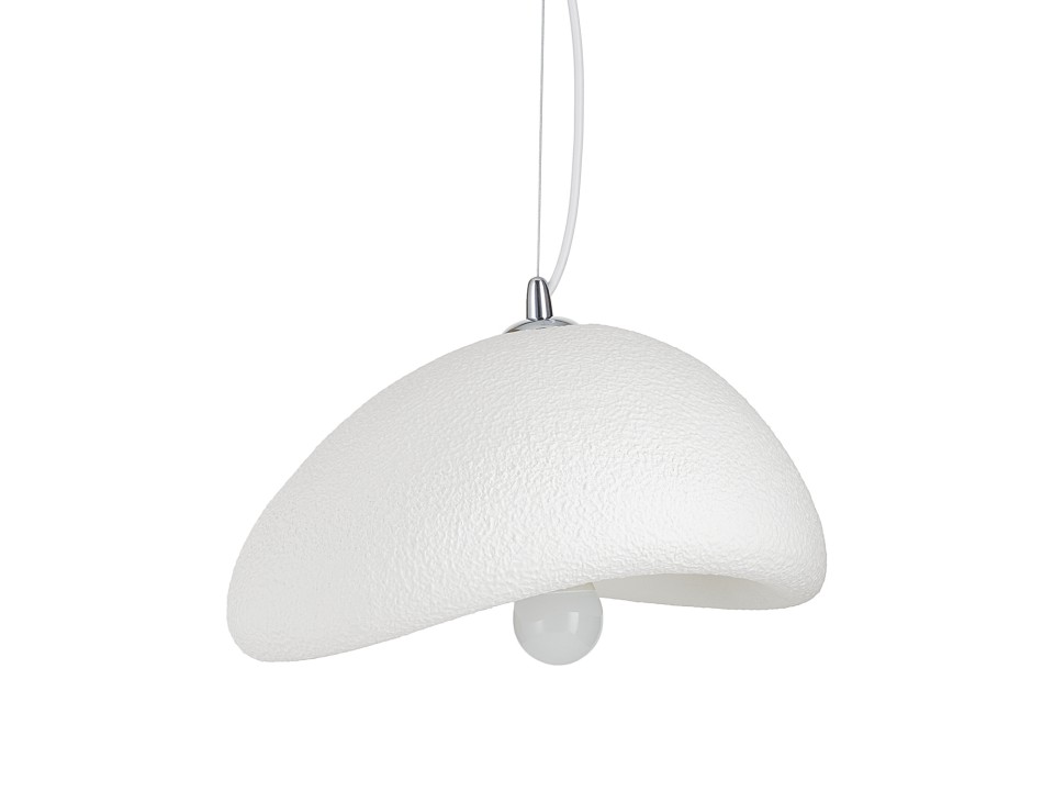 Lampa wisząca STONE biała 30 cm Step Into Design