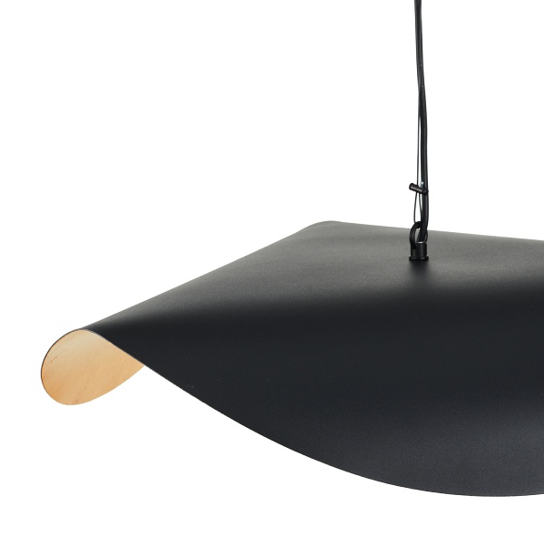 Lampa wisząca ENZO czarno złota 60 cm Step Into Design