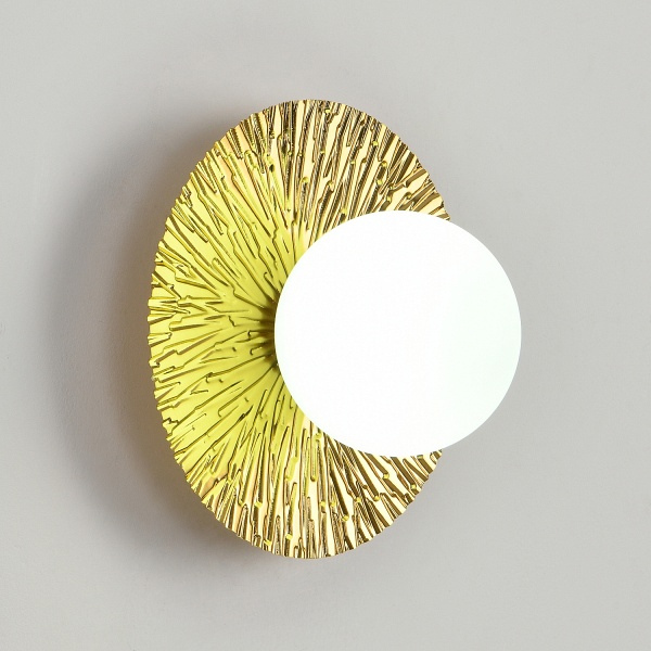 Lampa ścienna SUN L złota 40 cm Step Into Design