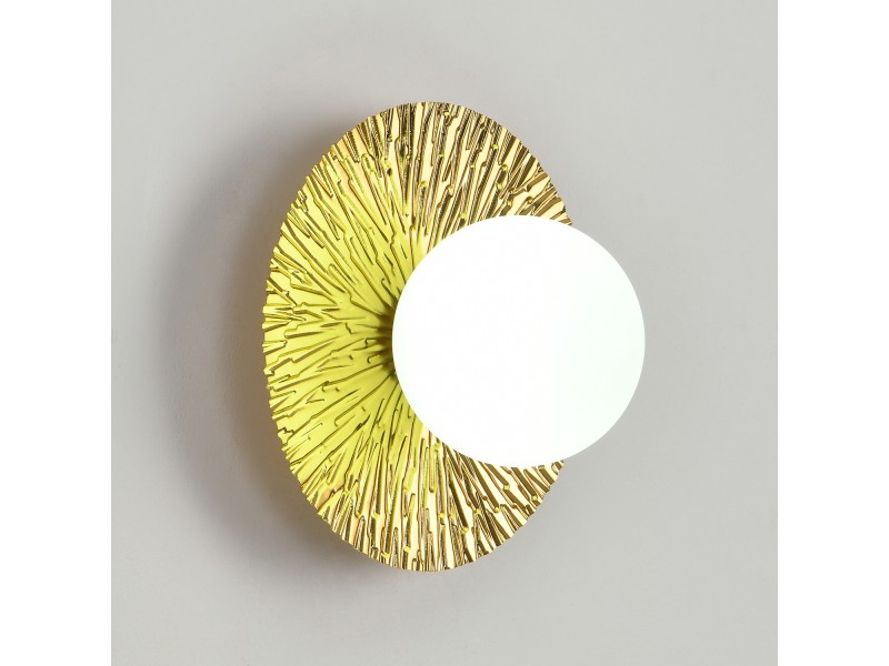 Lampa ścienna SUN M złota 35 cm Step Into Design