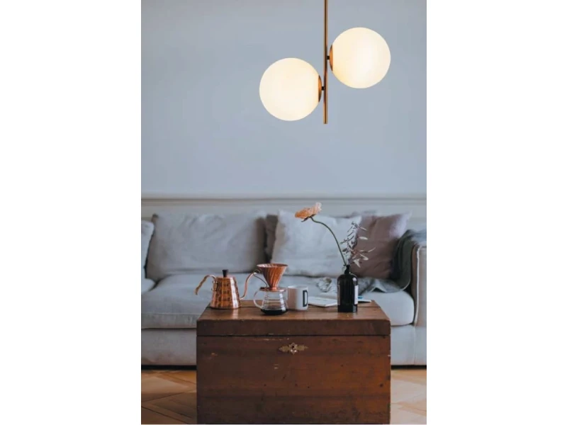 Lampa wisząca VENUS-2 mosiądz 44 cm Step Into Design