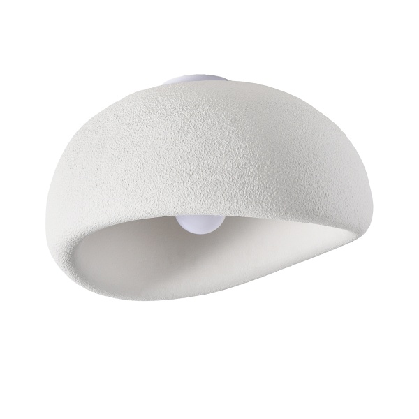 Plafon sufitowy STONE biały 40 cm Step Into Design