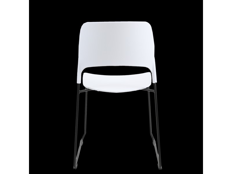 Krzesło TIPICO biało czarne Step Into Design