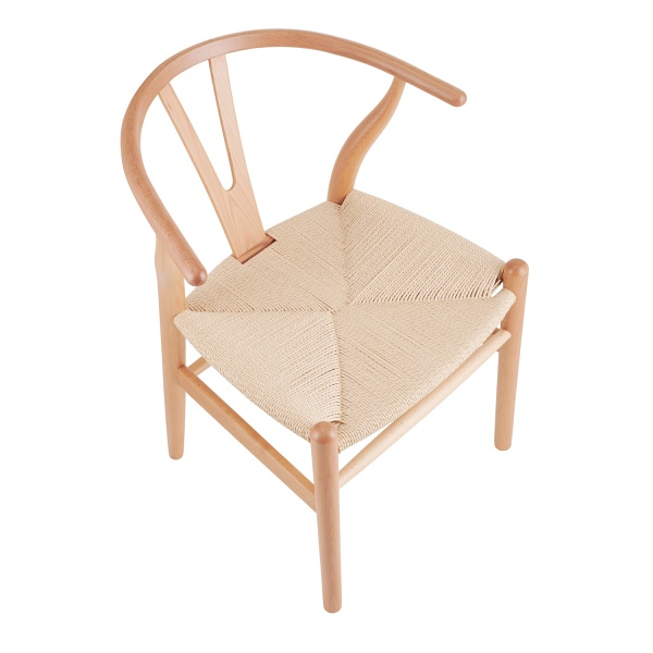 Krzesło BONBON naturalne rattanowo jesionowe Step Into Design