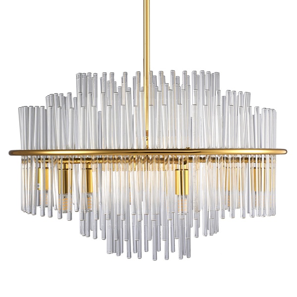 Lampa wisząca LUXORIA złota 50*35 cm Step Into Design