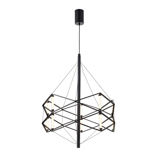 Lampa wisząca SPACE LED czarna 60 cm Step Into Design