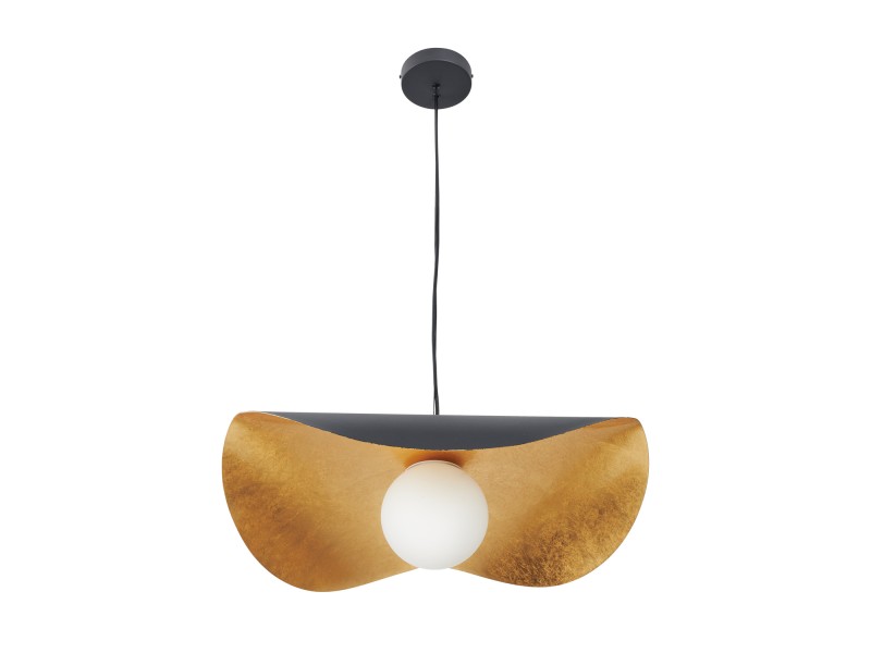 Lampa wisząca ENZO czarno złota 60 cm Step Into Design