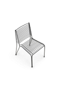 Krzesło IRON metalowe czarne loftowe - Step Into Design