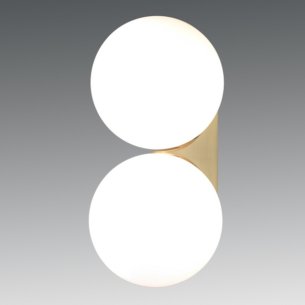 Lampa ścienna DOT DOUBLE złota 30 cm Step Into Design