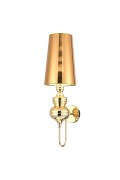 Lampa ścienna QUEEN złota 18 cm Step Into Design