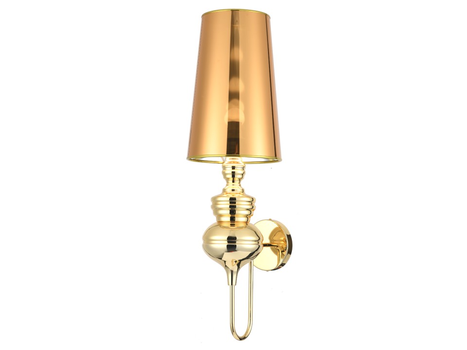 Lampa ścienna QUEEN złota 18 cm Step Into Design