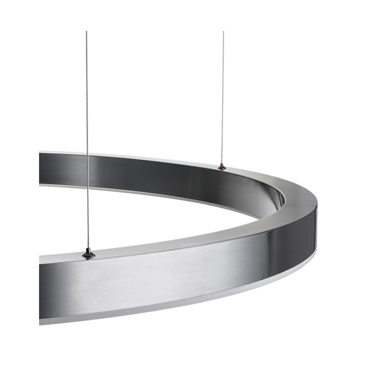 Lampa wisząca CIRCLE 120 LED tytan szczotkowany 120 cm - Step Into Design