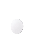 Lampa ścienna NYX 15 – LED okrągła, metalowa, biała - Step Into Design