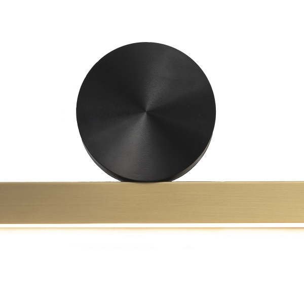 Lampa ścienna BOOGIE LED złoto czarna 45 cm Step Into Design