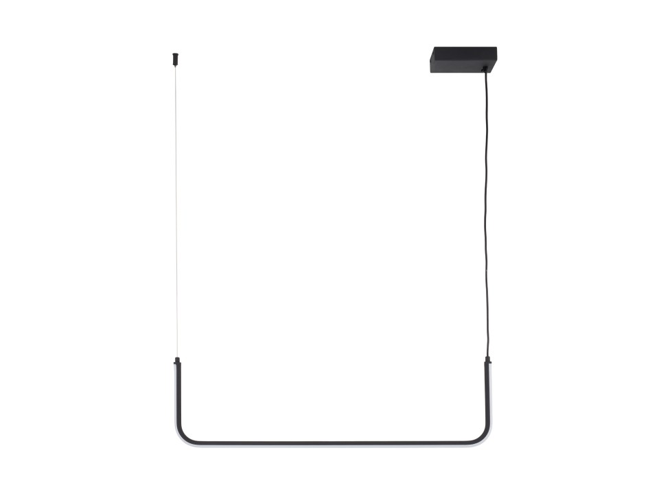 Lampa wisząca MINIMA-1 LED czarna 80 cm Step Into Design