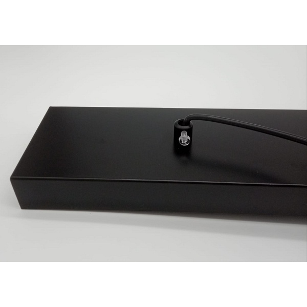 Lampa wisząca LINEA-4 LONG czarna 70 cm Step Into Design