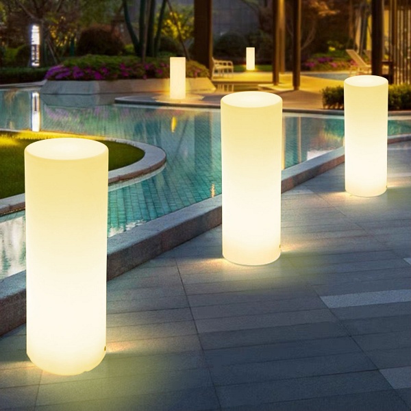 Lampa ogrodowa kolumna TUBE LED RGBW 16 kolorów 96 cm Step Into Design