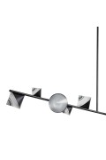 Lampa wisząca CONE LED czarna 130 cm Step Into Design