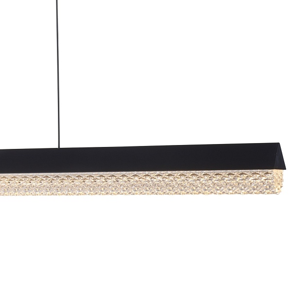 Lampa wisząca LED ANABELLA czarna 120 cm - nowoczesna do salonu, jadalni i biura Step Into Design