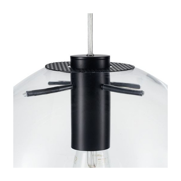 Lampa wisząca TONDA czarna 30 cm Step Into Design