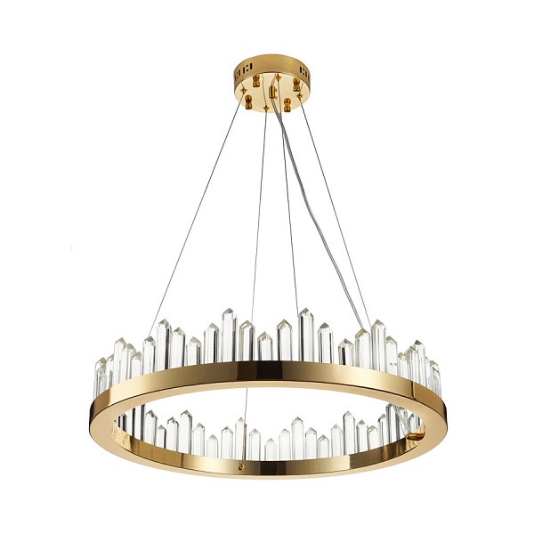 Lampa wisząca LUSSO LED złota 60 cm Step Into Design