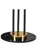 Lampa stojąca GOLDEN PIPE-3 czarno złota 180 cm Step Into Design