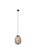 Lampa wisząca BOOM LED bursztynowo złota 25 cm Step Into Design