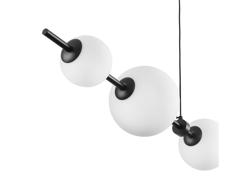 Lampa wisząca MILA czarna 140 cm Step Into Design