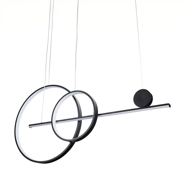 Lampa wisząca NEW AGE LED 120 cm - oprawa sufitowa czarna Step Into Design