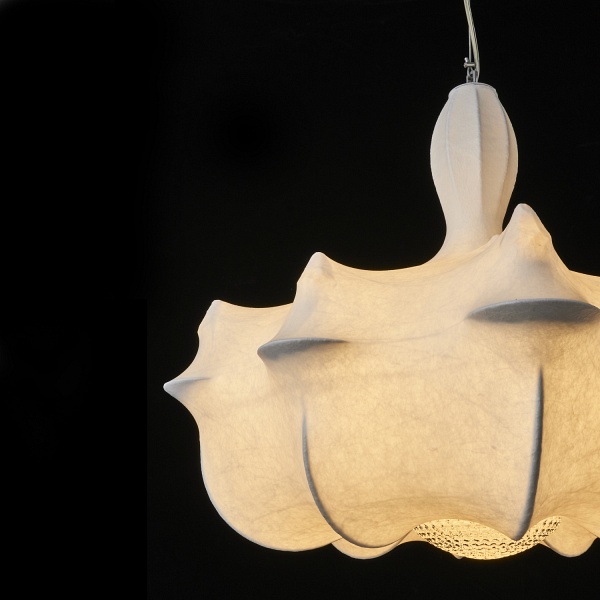 Lampa wisząca TEKLA biała 60 cm Step Into Design