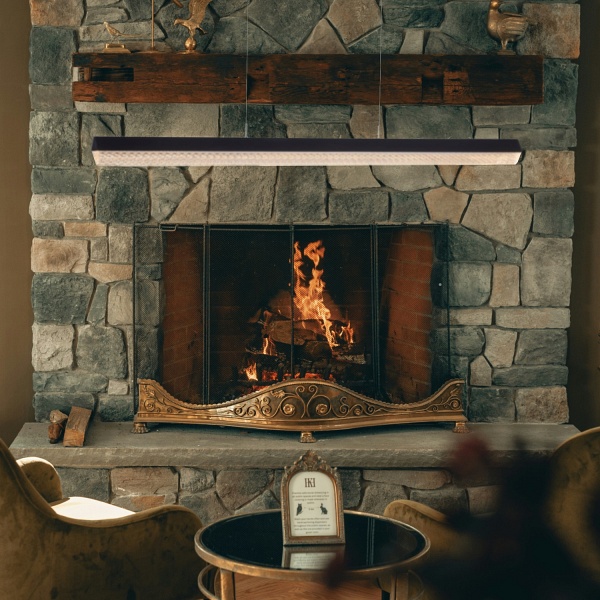 Lampa wisząca LED ANABELLA czarna 120 cm - nowoczesna do salonu, jadalni i biura Step Into Design